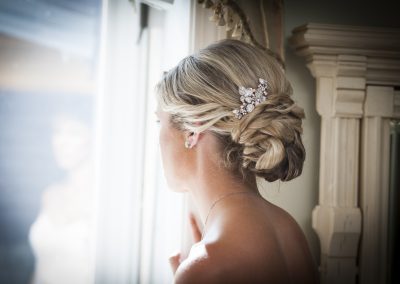 Bride's Changign Room Vicki Updo